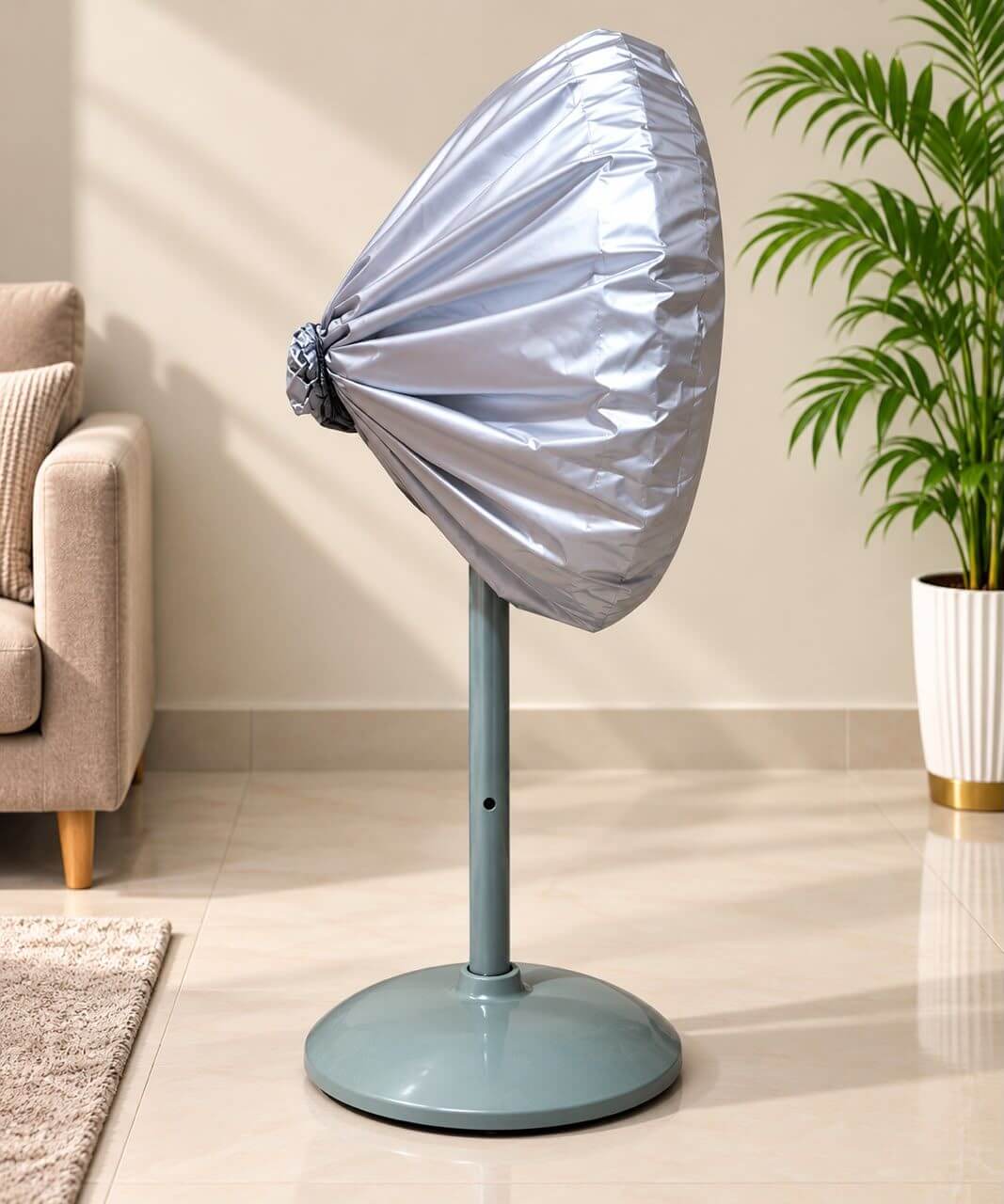 Waterproof & Dustproof Pedestal Fan Cover - Universal Size