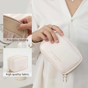 Ultimate Large Travel Makeup Bag – Stylish Waterproof PU Leather Cosmetic Organizer for Effortless Beauty On-the-Go - Urban Cart