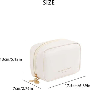 Ultimate Large Travel Makeup Bag – Stylish Waterproof PU Leather Cosmetic Organizer for Effortless Beauty On-the-Go - Urban Cart